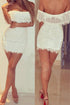 Off The Shoulder Party Lace Mini Dress